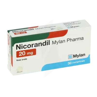 Nicorandil Viatris 20 Mg, Comprimé à VILLERS-LE-LAC