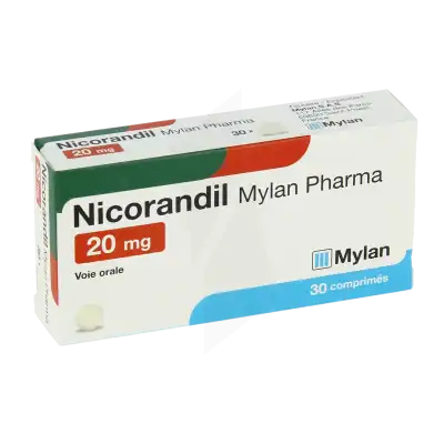 Nicorandil Viatris 20 Mg, Comprimé à TOULOUSE