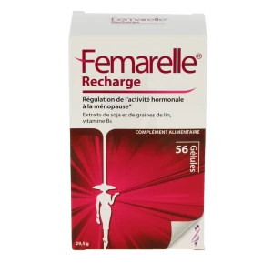 Femarelle Recharge - Régulation De L'activité Hormonale à La Ménopause - 56 Gélules