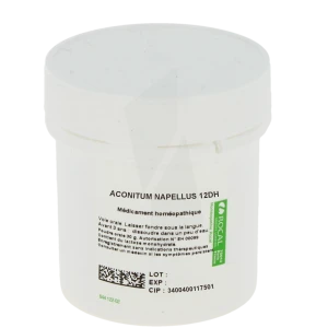 Rocal Aconitum Napellus 12dh Poudre Orale Pot De 30 G