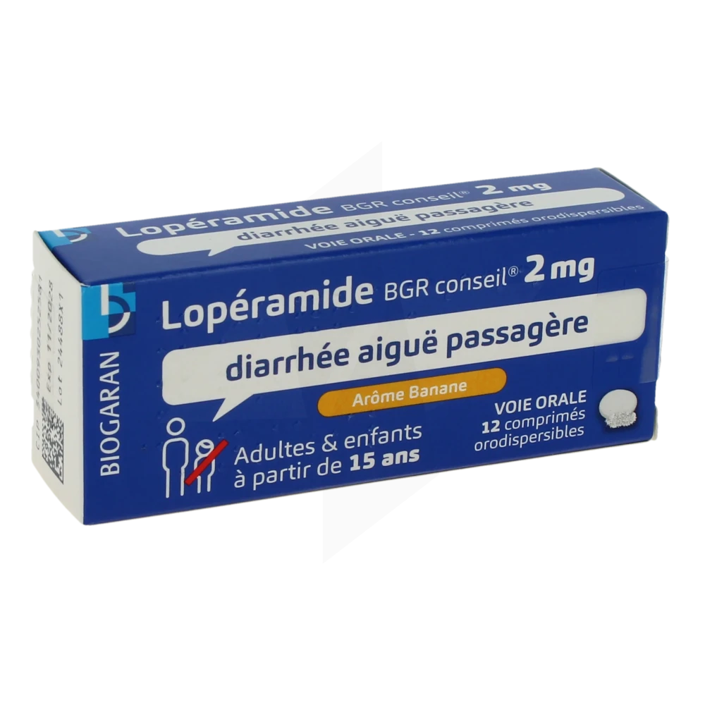 Loperamide Bgr Conseil 2 Mg, Comprimé Orodispersible
