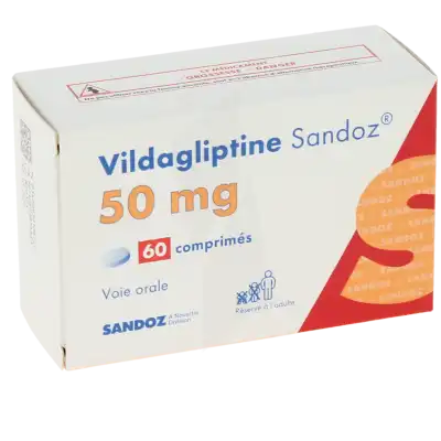 Vildagliptine Sandoz 50 Mg, Comprimé à Clermont-Ferrand
