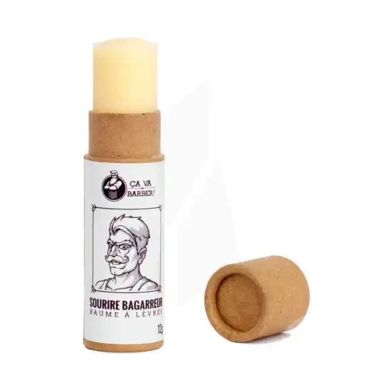 Ça Va Barber ! Baume à Lèvre "sourire Bagarreur" 12g