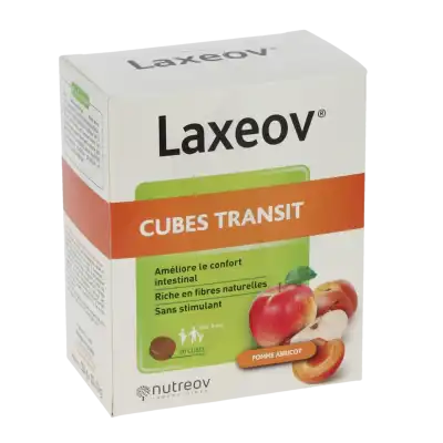 Nutreov Laxeov Cube Pomme Abricot Régulation Transit B/20/10g à Sélestat