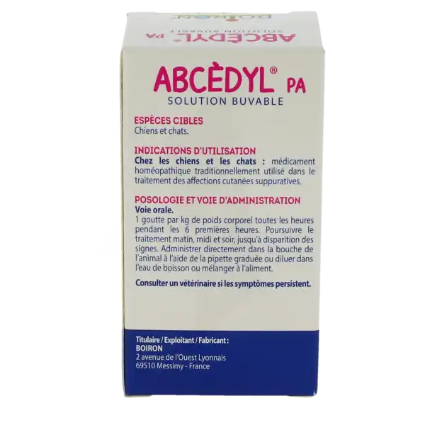 Boiron Abcedyl Pa Solution Buvable En Gouttes Fl/30ml