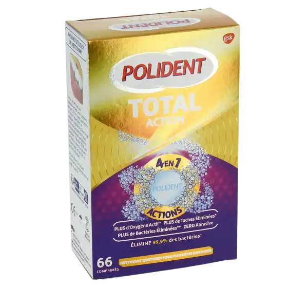 Polident Total Action Nettoyant