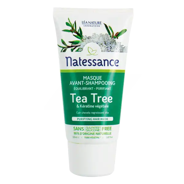 Natessance Tea Tree Masque Avant Shampooing 150ml