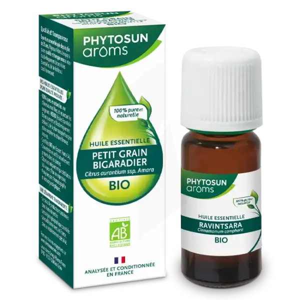 Phytosun Arôms Huile Essentielle Bio Petit Grain Bigaradier Fl/10ml