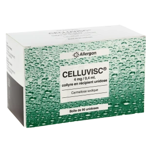 Celluvisc 4 Mg/0,4 Ml, Collyre 90unidoses/0,4ml