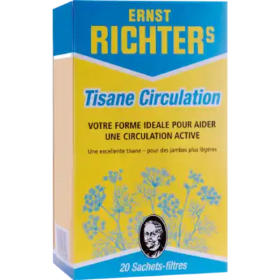 Ernst Richter's Tisane Circulation 20 Sachets à QUETIGNY