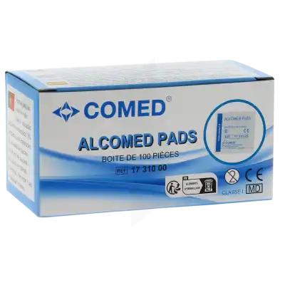 Comed Tampons Imprégnés Alcomed 100 Unités à Bordeaux