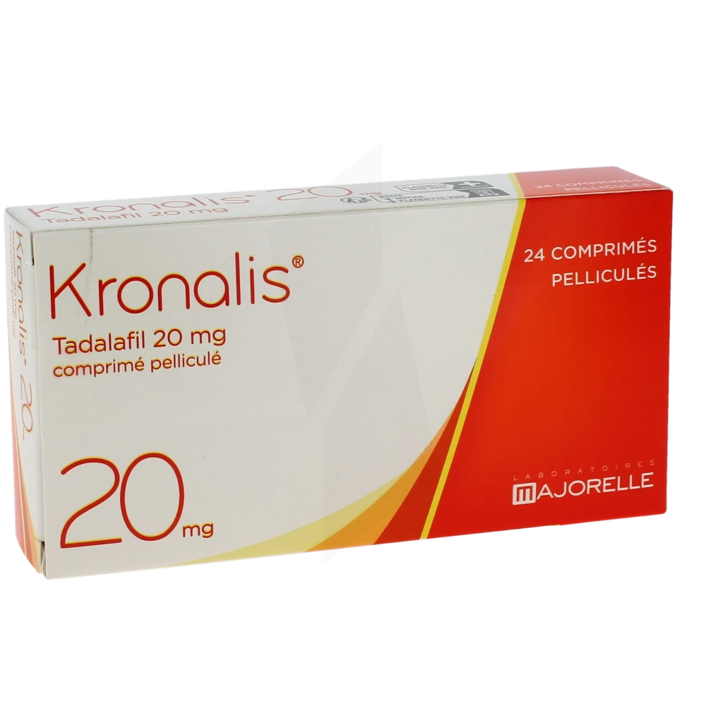 Kronalis 20 Mg, Comprimé Pelliculé