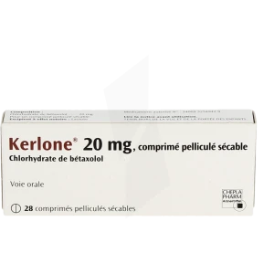 Kerlone 20 Mg, Comprimé Pelliculé Sécable