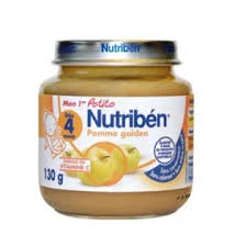 Nutribén Potitos Alimentation Infantile Pomme Golden Pot/130g