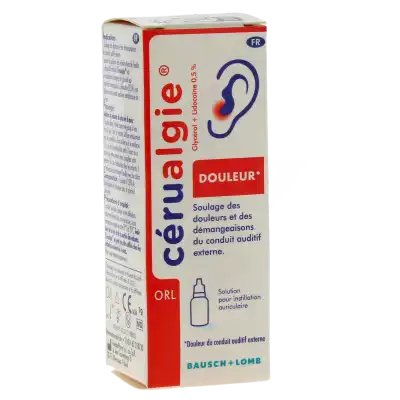 Cérualgie Gouttes Auriculaires Flacon De 7 G à SAINT-ROMAIN-DE-COLBOSC