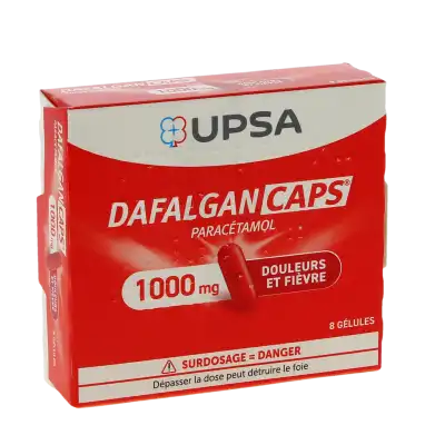 Dafalgancaps 1000 Mg, Gélule à Hauteroche