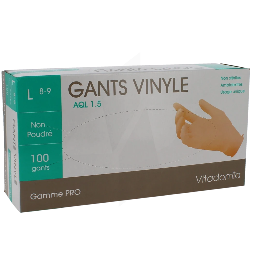 Astech Limited Gant Examen Vinyl Sans Poudre L B/100
