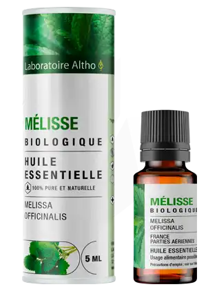 Laboratoire Altho Huile Essentielle Mélisse Bio 5ml