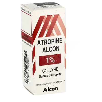 Atropine Alcon 1 Pour Cent, Collyre à STRASBOURG