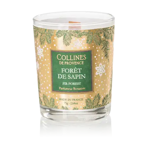 Collines De Provence Bougie Parfumée Forêt De Sapin 75g