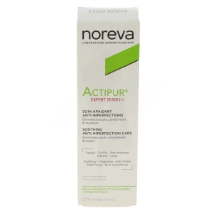 Noreva Actipur Expert Sensi+ Crème Anti-imperfections T/30ml