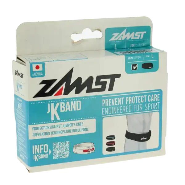 Zamst Jk-band Genouillère Velcro Compression Zone L