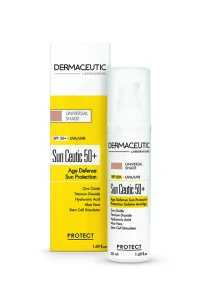 Dermaceutic Sun Ceutic 50+ Très Haute Protection Solaire Anti-Âge Teintée Fl Airless/50ml