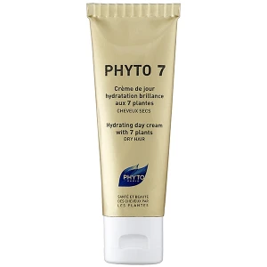 Phyto 7 Crème De Jour Hydratation Brillance Cheveux Secs 50ml