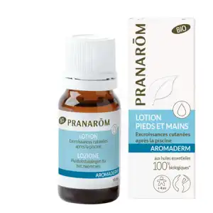 Pranarom Aromaderm Lotion Pieds Et Mains Excroisssances Cutanées à Embrun