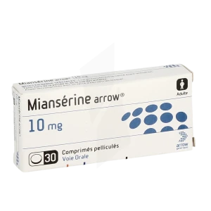Mianserine Arrow 10 Mg, Comprimé Pelliculé