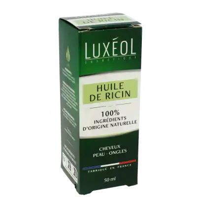 Luxeol Huile De Ricin Fl Cpte-gttes/50ml à Saint Priest