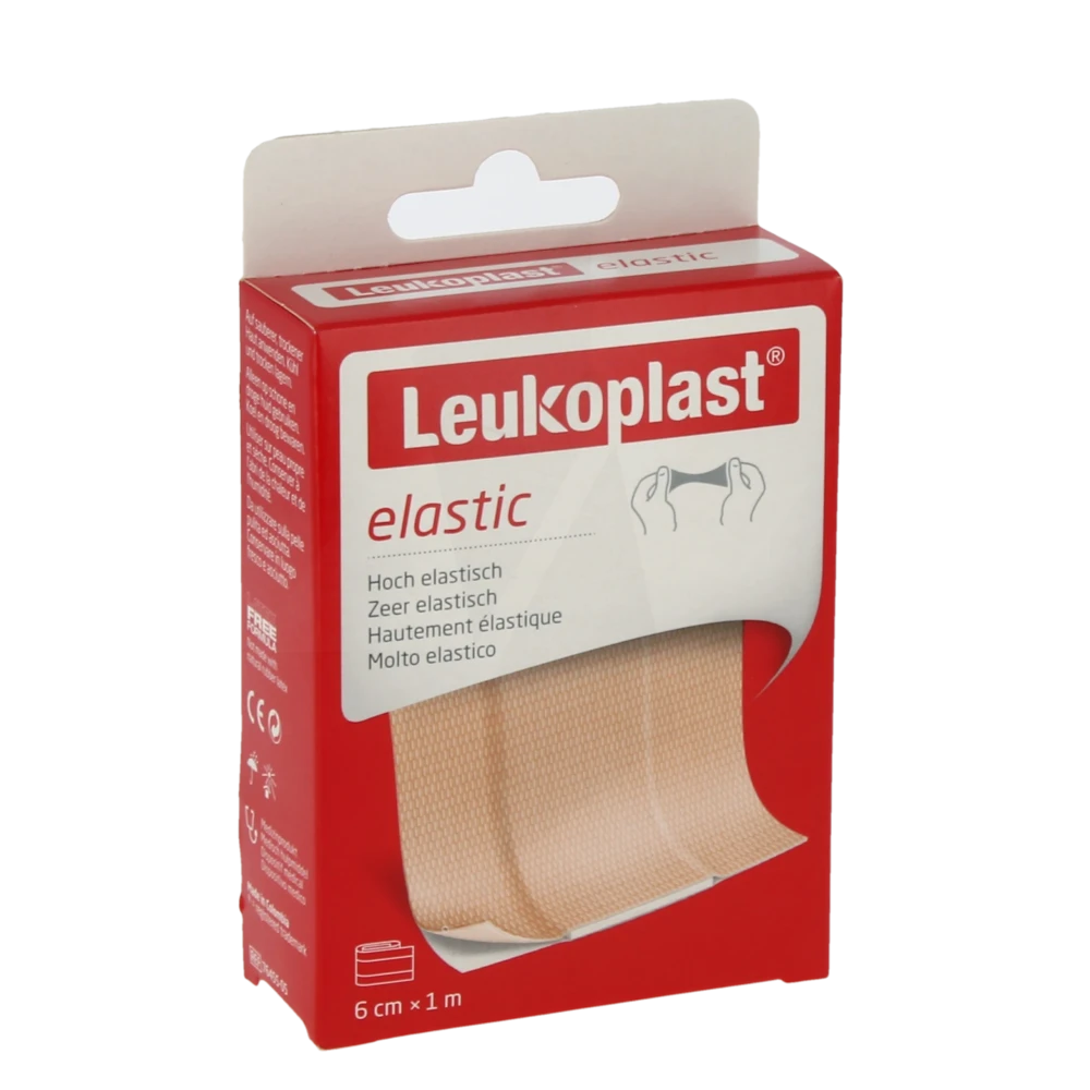 Leukoplast Elastic Pans Adhésif 6cmx1m Bande