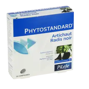 Pileje Phytostandard - Artichaut / Radis Noir 30 Comprimés à VALENCE