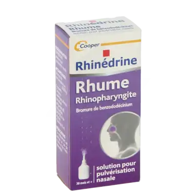 Rhinedrine, Solution Pour Pulvérisation Nasale à Fontenay-sous-Bois
