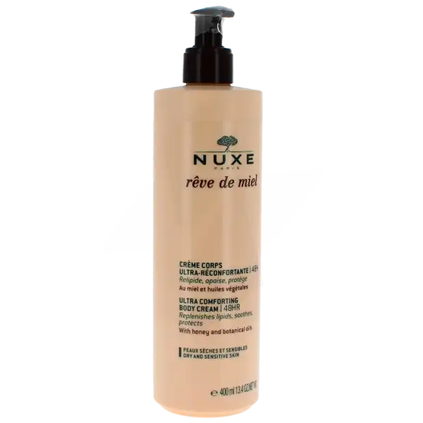 Nuxe Crème Corps Ultra-réconfortante 48h Rêve De Miel 400 Ml