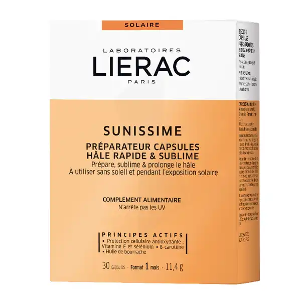 Sunissime Caps Bronzage Rapide Et Sublime B/30