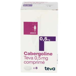 Cabergoline Teva 0,5 Mg, Comprimé