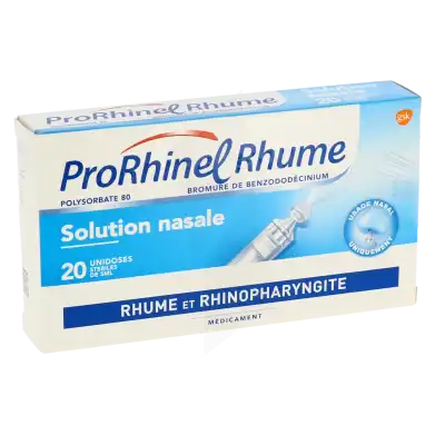 PRORHINEL RHUME, solution nasale