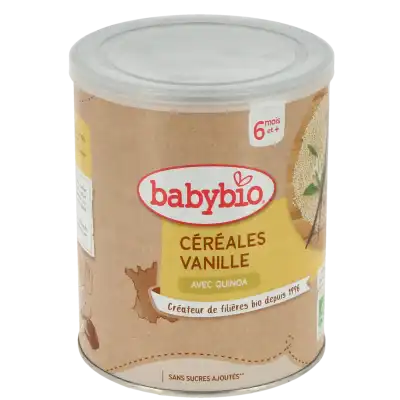 Babybio Céréales Vanille à CHASSE SUR RHÔNE