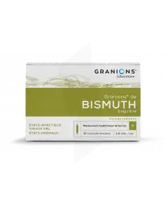 Granions De Bismuth 2 Mg/2 Ml Solution Buvable 10 Ampoules/2ml à BIGANOS