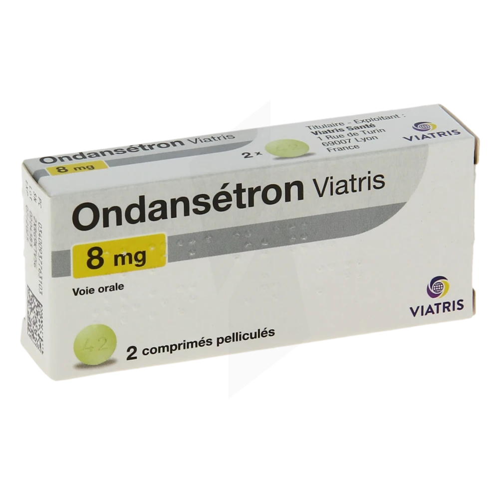 Ondansetron Viatris 8 Mg, Comprimé Pelliculé