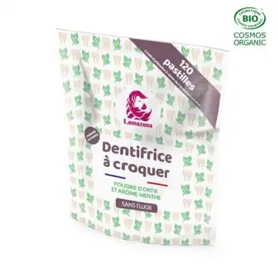 Lamazuna New Dentifrice À Croquer Poudre D’ortie Et ArÔme Menthe - 120 Pastilles à Saint-Brevin-les-Pins