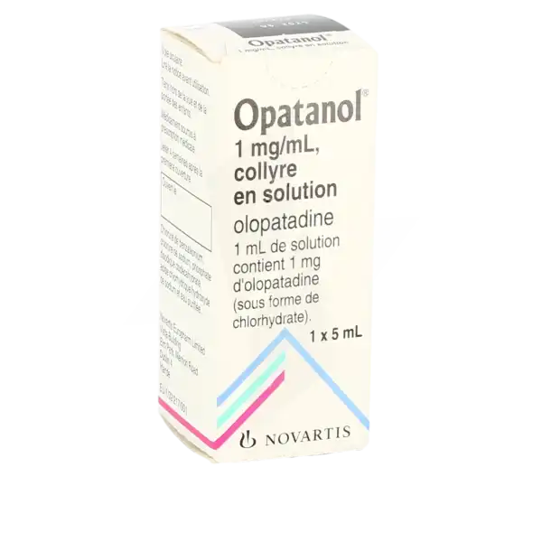 Opatanol 1 Mg/ml, Collyre En Solution