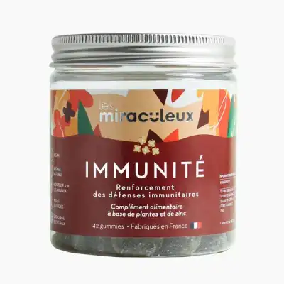 Les Miraculeux Gummies Immunité Gommes B/42 à Clermont-Ferrand