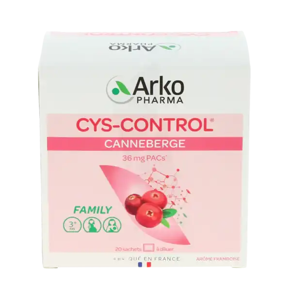 Cys-control 36mg Poudre Orale 20 Sachets/4g