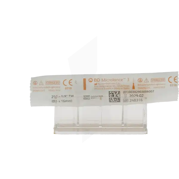 Bd Microlance 3, G25 5/8, 0,5 Mm X 16 Mm, Orange 