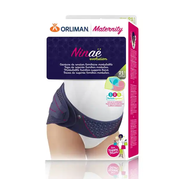 Orliman Ninae Evolution Ceinture Lombaire Maternity Hauteur 26cm Tu B/1