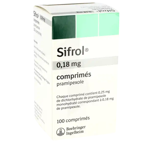 Sifrol 0,18 Mg, Comprimé