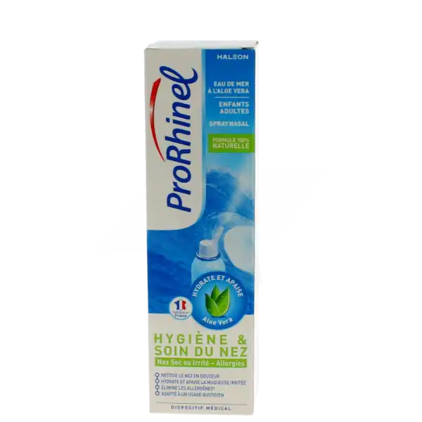 Prorhinel Hygiene Du Nez Solution Naturelle D'eau De Mer Spray 100 Ml