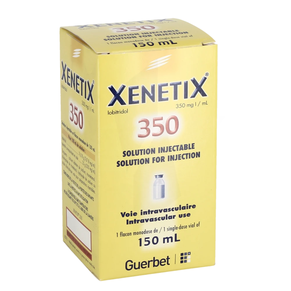 Xenetix 350 (350 Mg D'iode/ml), Solution Injectable